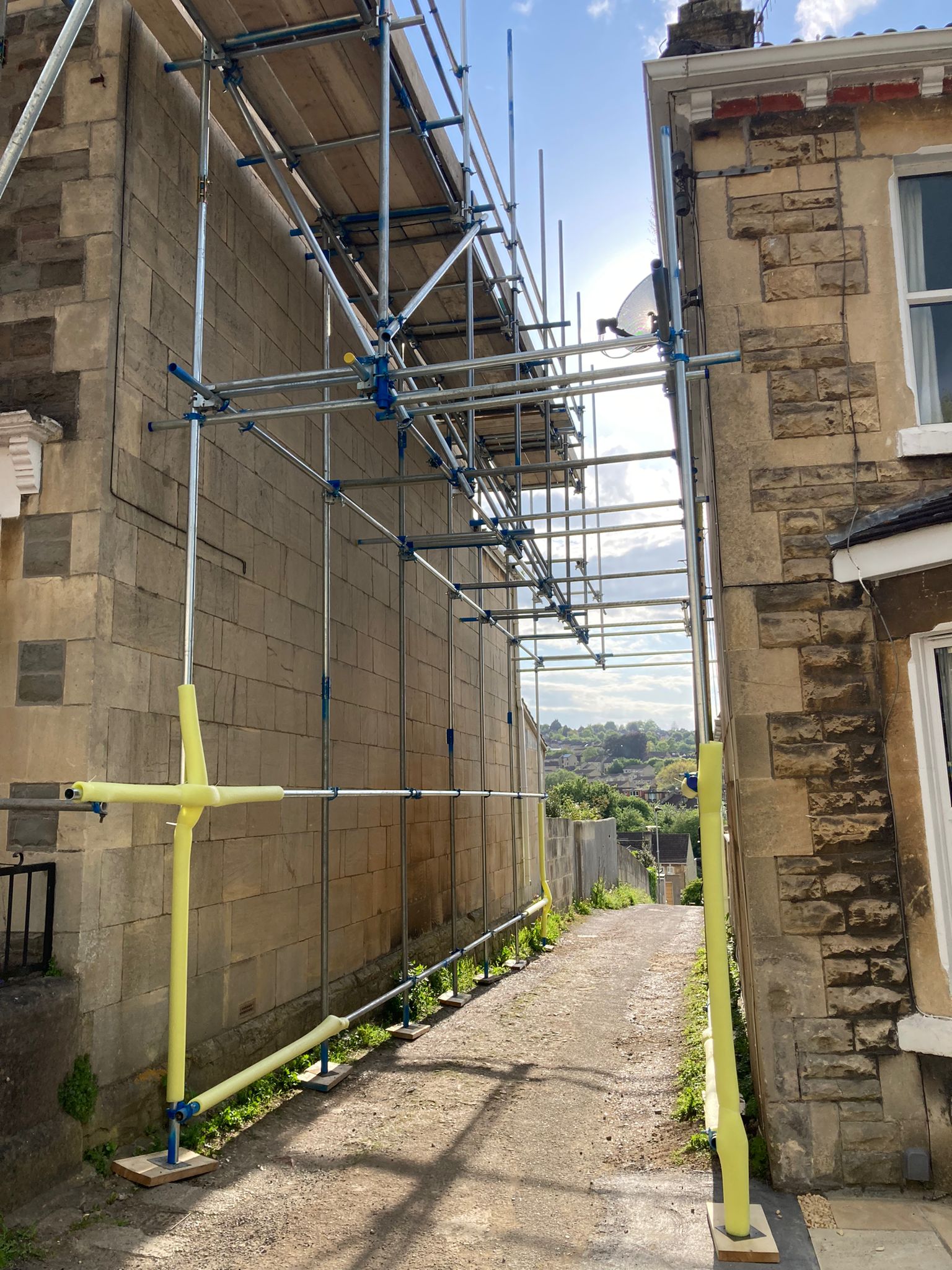 Tight site access
